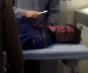 Tanner in sickbay, 2153