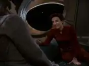 Tekeny Ghemor and Kira Nerys