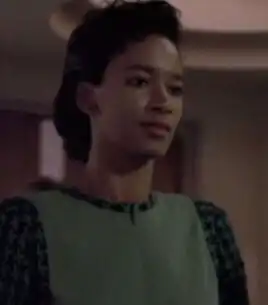 ...as a Ten Forward waitress