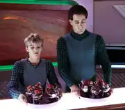 Ten chocolate sundaes