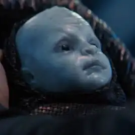 Tenavik as an infant.