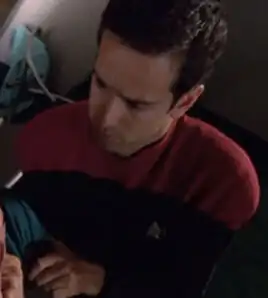 ... as a Starfleet cadet