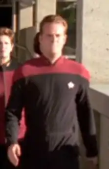 ... as a Starfleet cadet
