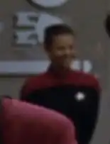 ... as a Starfleet cadet