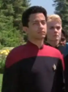 ... as a Starfleet cadet