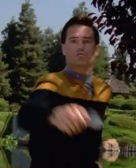 ... as a Starfleet officer