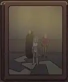 Photograph of Galt, Shahna, and Tamoon