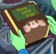 Three Little Pigs book cover