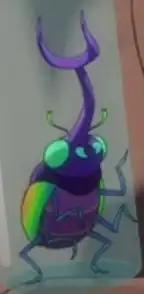 Tie-dyed coma beetle