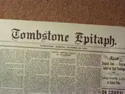Tombstone epitaph