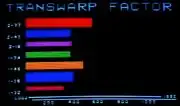 Transwarp factor display