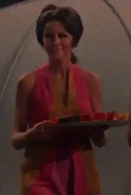 Serving food to the expedition