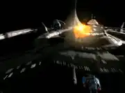 Two runabouts escape DS9