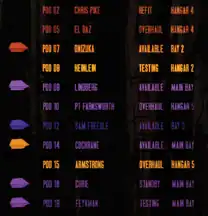 The Heinlein listed on a LCARS display