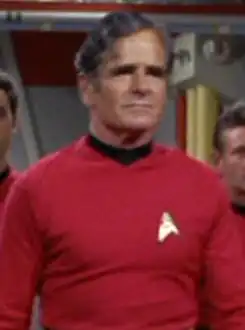 ...as a security guard.