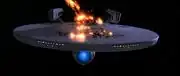 USS Enterprise self destructs