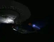 USS Odyssey port-nacelle