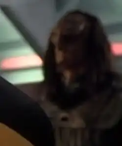 ...as a Klingon guard