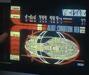 Vehicle status, condition red