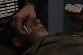 ... as a wounded Voyager crewman