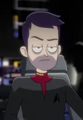 Captain William Boimler in 2382