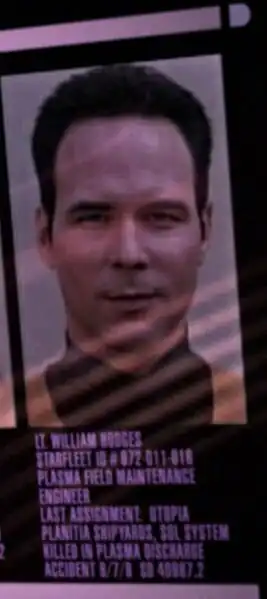 William Hodges's personnel file