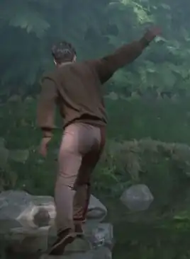 ... as stunt double for Wil Wheaton