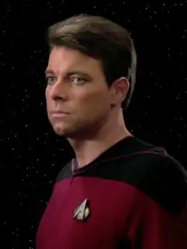 Commander William T. Riker in 2364