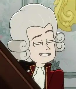 Brad Boimler as Wolfgang A. Mozart