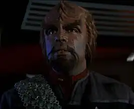 Lieutenant Commander Worf in 2373