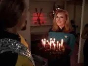 Worf birthday cake