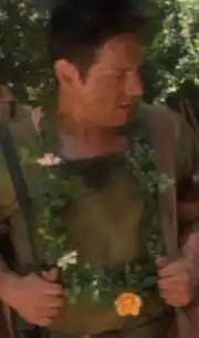 Wreath with blossoms