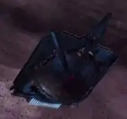 Xindi cargo vessel carrying Xindi test weapon