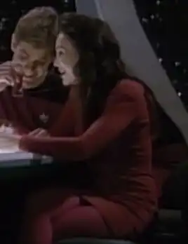 ...as a woman in Ten Forward