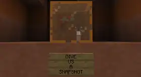 The first image of stained glass released by Mojang Studios. Behind the glass is a cat and Grum.