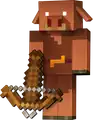 Official artwork of one piglin.