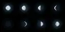 The separate moon phases in Beta 1.9 Prerelease 4 and Beta 1.9 Prerelease 5.