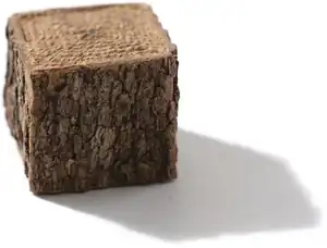 A block of wood log.