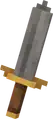 A sword used by warrior piglins.