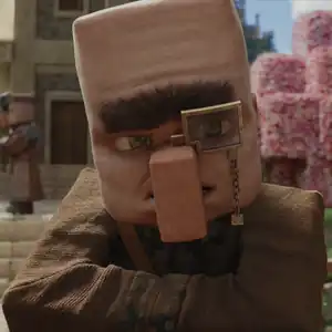 A cartographer as seen in A Minecraft Movie