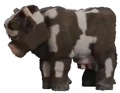 AMCM Cow.png: Infobox image for Cow the species in Minecraft
