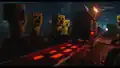 Redstone torches in A Minecraft Movie.