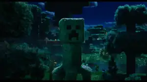 A creeper lurking in the foliage