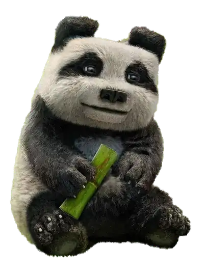 AMCM Panda.png: Infobox image for Panda the species in Minecraft