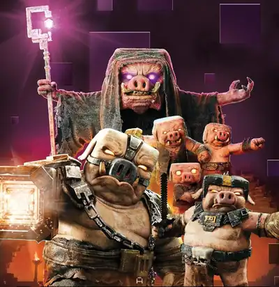 AMCM Piglin profile.png: Infobox image for Piglins the species in Minecraft