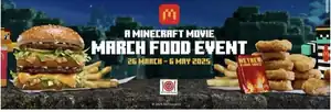 AMinecraftMovieMcDonalds.jpg: Infobox image for McDonald's x A Minecraft Movie the event in Minecraft