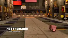 AYIB Factory.jpeg: Infobox image for A year in blocks the video in Minecraft