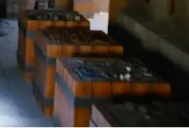 Barrels as they appear in A Minecraft Movie.