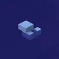A tiny iceberg feature