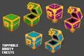 Adventure chest concept art.